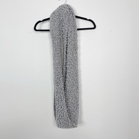 Anthropologie Sequin Chunky Knit Infinity Scarf - Picture 1 of 7